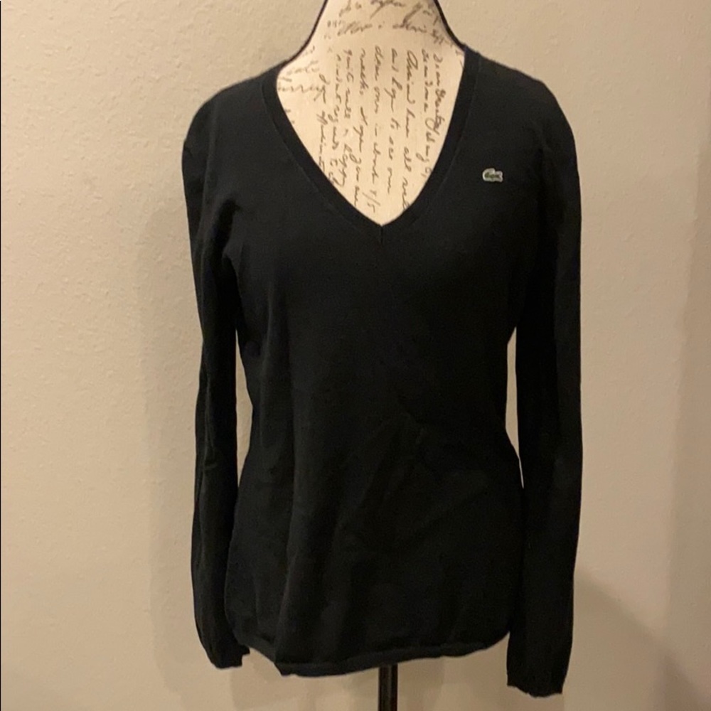 Lacoste Black Sweater 42